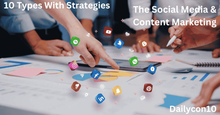 The Social Media & Content Marketing10 Types With Strategies